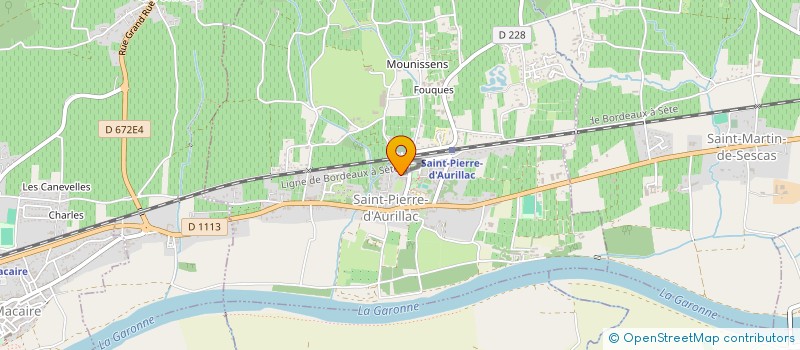 localisation de l'entreprise ASS VACANCES LOISIRS à SAINT-PIERRE-D'AURILLAC