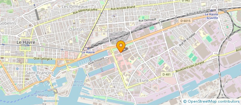 localisation de l'entreprise ASS VACANCES LOISIRS SANS DETOUR à LE HAVRE