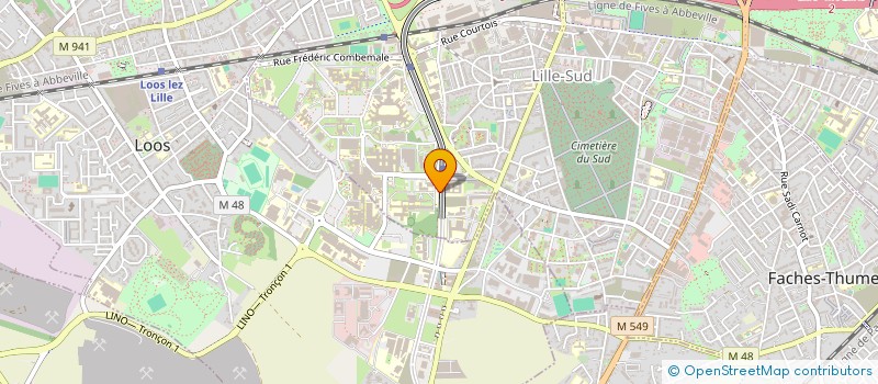localisation de l'entreprise ASS VAL ETHNOPHARMACOLOGIE REG TROP MEDIT à LILLE