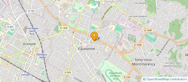 localisation de l'entreprise ASS VAL OISIEN  LAGRANG DEFENS CONSOM à EAUBONNE