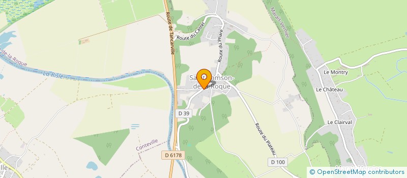 localisation de l'entreprise ASS VALBRIL'ANIM  SAINT-SAMSON-DE-LA-ROQUE