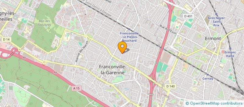 localisation de l'entreprise ASS VALLEE OISE ORGAN CONGRES à FRANCONVILLE