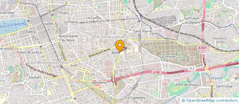 localisation de l'entreprise ASS VALOR PHARMACOCINETIQUE FONDAMENTALE à MARSEILLE