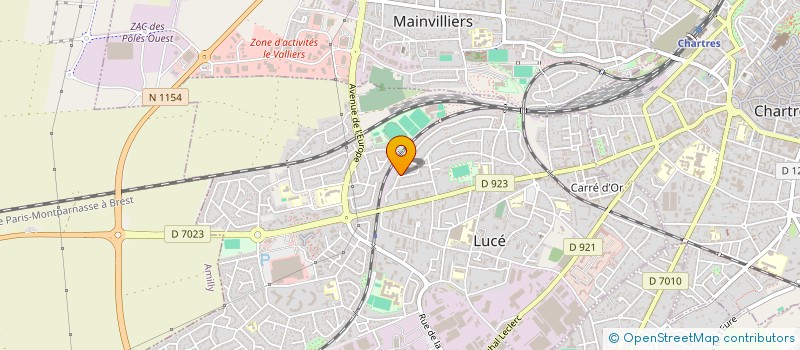 localisation de l'entreprise ASS VALORISAT CONNAIS CHIEN GARDE DEFENS à LUCE