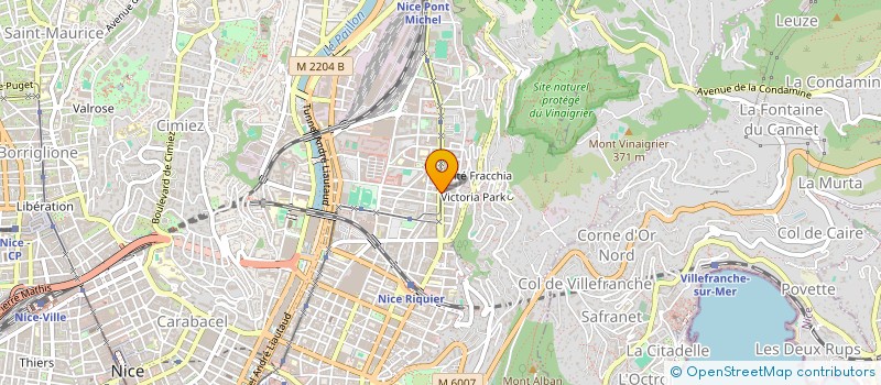 localisation de l'entreprise ASS VALORISATION ECHANGES COOPERATIFS  NICE
