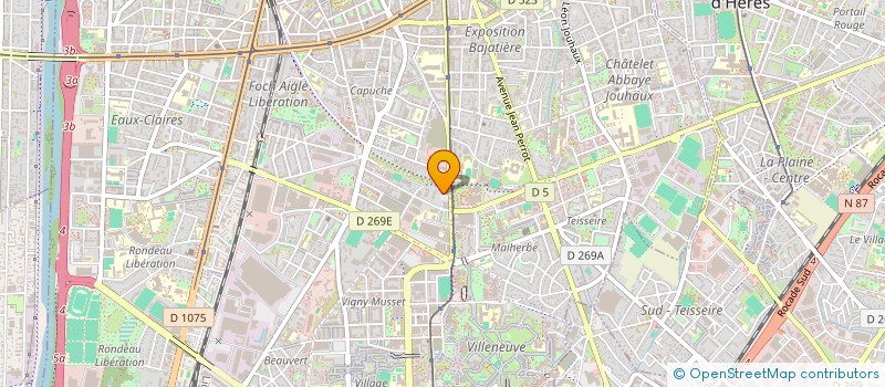 localisation de l'entreprise ASS VALORISATION PRODUITS TERROIRS  GRENOBLE