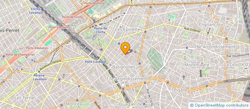 localisation de l'entreprise ASS VANILLE FRAMBOISE à PARIS