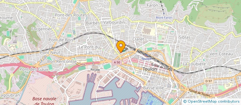 localisation de l'entreprise ASS VAR INTEGRATION PAR L EMPLOI à TOULON