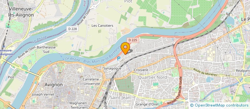 localisation de l'entreprise ASS VAUCLUS INSERTION PAR ECONOMIQUE à AVIGNON