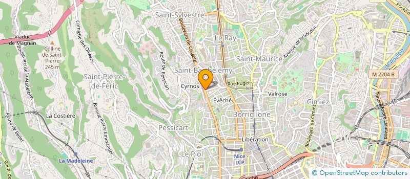 localisation de l'entreprise ASS VERIFIFICATION MAINTENANCE à NICE