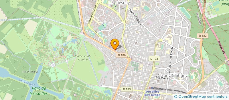 localisation de l'entreprise ASS VERSAIL AIDE MERES FAMILLE à LE CHESNAY-ROCQUENCOURT