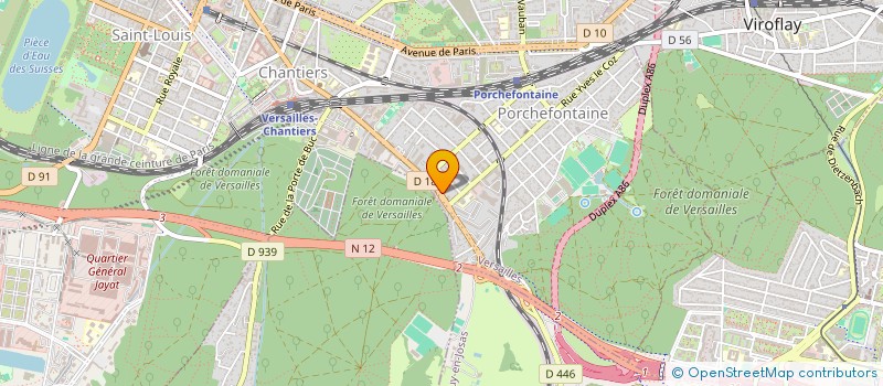 localisation de l'entreprise ASS VERSAILLAISE DE SERVICES A LA PERSONNE à VERSAILLES