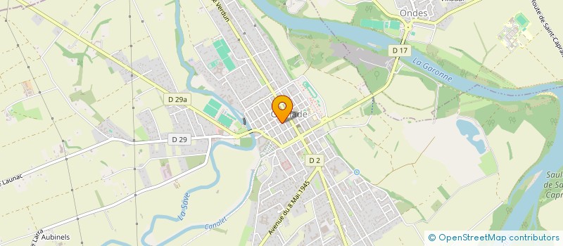 localisation de l'entreprise ASS VETERINAIRES AQUACOLES A V A Q  GRENADE