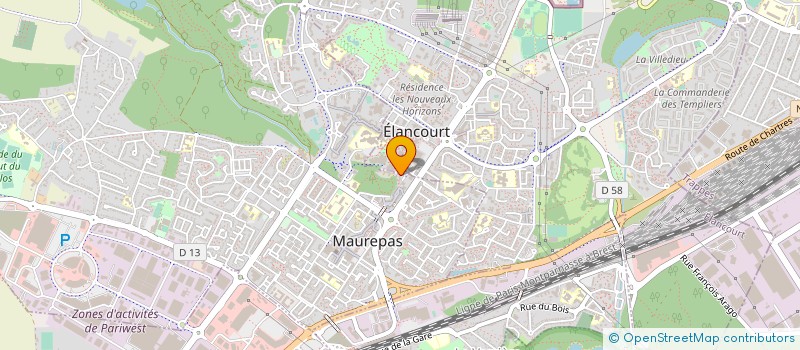 localisation de l'entreprise ASS VICTIMES PENSION ALIMENTAIRE  MAUREPAS