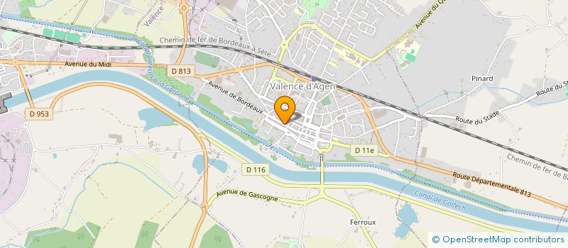 localisation de l'entreprise ASS VIE CULTURELLE ARTISTIQUE VALENCIEN à VALENCE