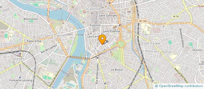 localisation de l'entreprise ASS VIEILLISSEMENT SANTE TRAVAIL  TOULOUSE