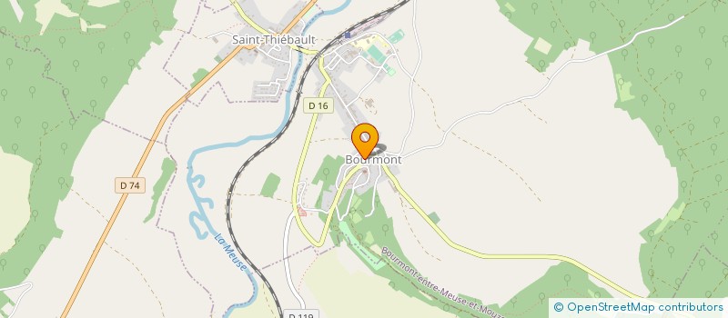 localisation de l'entreprise ASS VILLAGES EN MARCHE à BOURMONT-ENTRE-MEUSE-ET-MOUZON