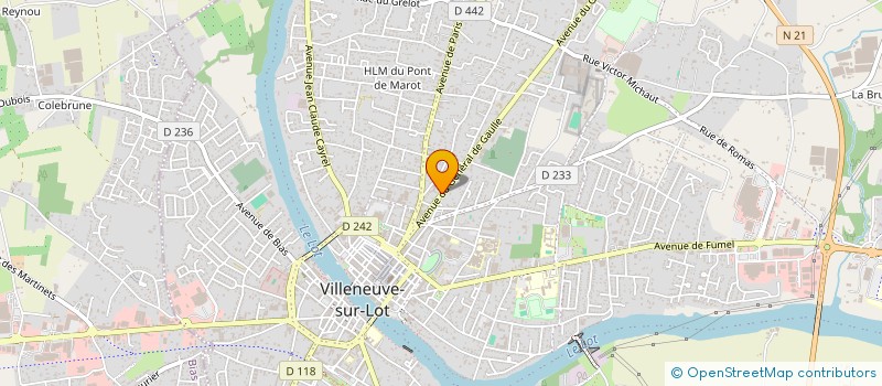 localisation de l'entreprise ASS VILLEN PERFECT TECH CHIR  VILLENEUVE-SUR-LOT