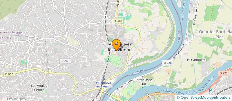 localisation de l'entreprise ASS VILLENEUVE EMPLOI EXPANSION  VILLENEUVE-LES-AVIGNON