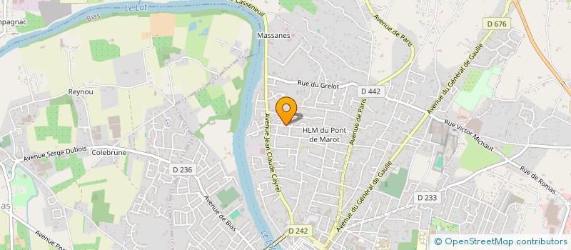 localisation de l'entreprise ASS VILLENEUVOISE CONST AMAT D'AVIONS  VILLENEUVE-SUR-LOT