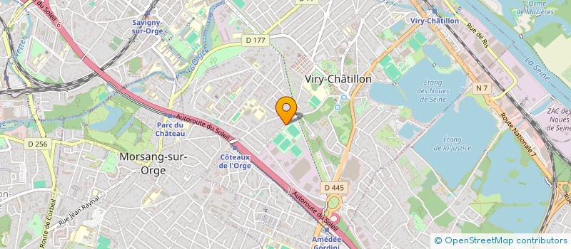 localisation de l'entreprise ASS VIRY SYDNEY 2000 à VIRY-CHATILLON
