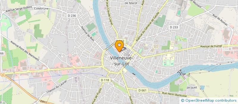 localisation de l'entreprise ASS VITAL à VILLENEUVE-SUR-LOT