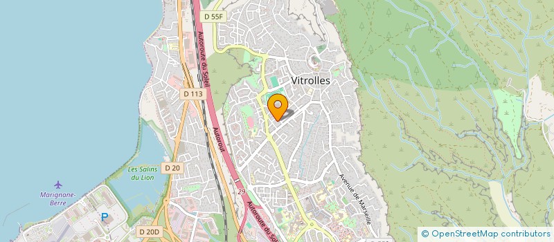 localisation de l'entreprise ASS VITROLLES CHASSE SOUS MARINE à VITROLLES