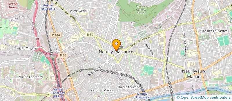 localisation de l'entreprise ASS VIVALDI A DIT à NEUILLY-PLAISANCE
