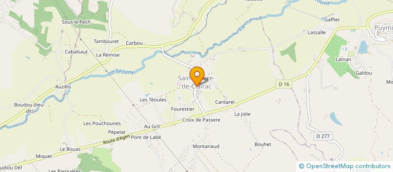 localisation de l'entreprise ASS VIVRE A ST MAURIN  SAINT-MAURIN