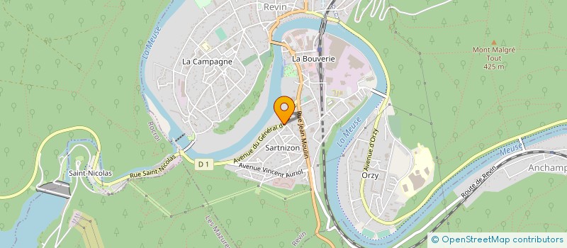 localisation de l'entreprise ASS VIVRE AU PAYS  LES MAZURES