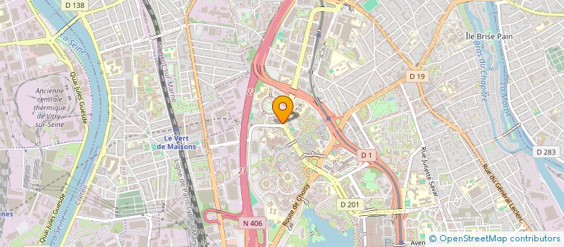 localisation de l'entreprise ASS VIVRE ENSEMBLE EVANGILE AUJOURD HUI  CRETEIL