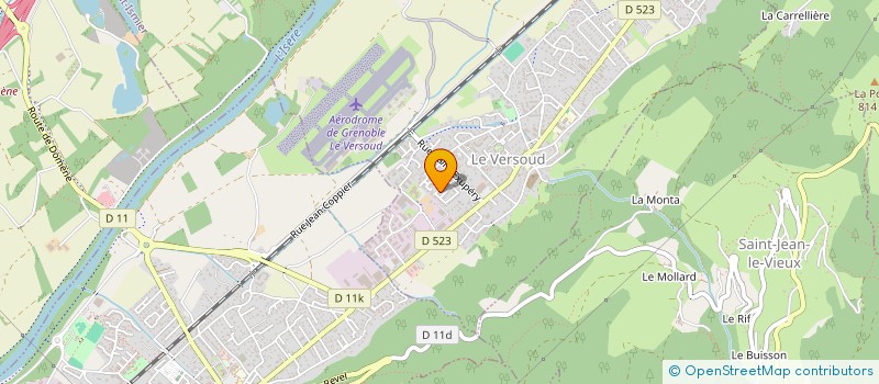 localisation de l'entreprise ASS VOCAL SON  LE VERSOUD