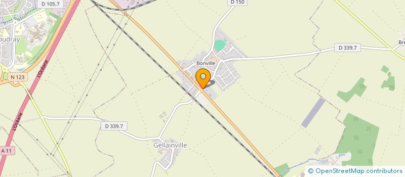 localisation de l'entreprise ASS VOITURES ANCIENNES DE BEAUCE à GELLAINVILLE