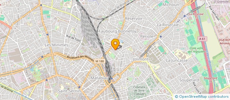 localisation de l'entreprise ASS VOLKSYSTEM.CIE à TOULOUSE