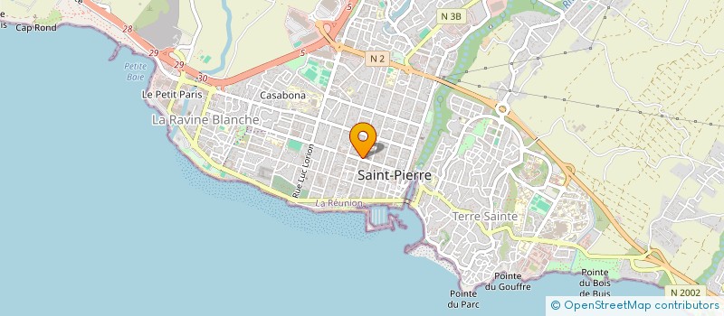 localisation de l'entreprise ASS VOLONT. ENTRAIDE MUSULMANE ST PIERRE à SAINT-PIERRE