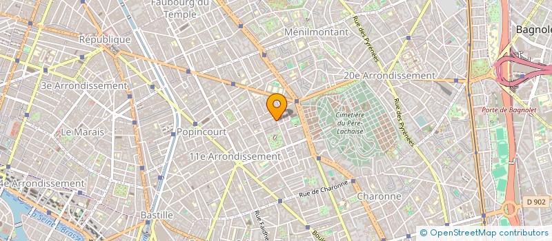 localisation de l'entreprise ASS VOTRE ECOLE CHEZ VOUS  PARIS