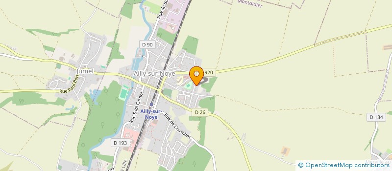 localisation de l'entreprise ASS WAKE UP  AILLY-SUR-NOYE