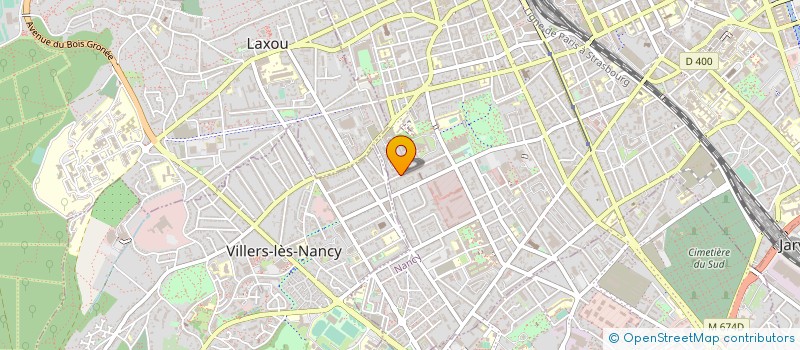 localisation de l'entreprise ASS WHY NOTES  NANCY