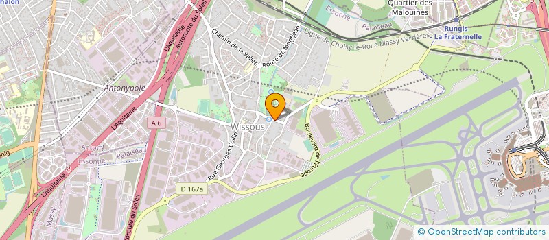 localisation de l'entreprise ASS WISSOUSSIENNE D'AIDE A DOMICILE à WISSOUS