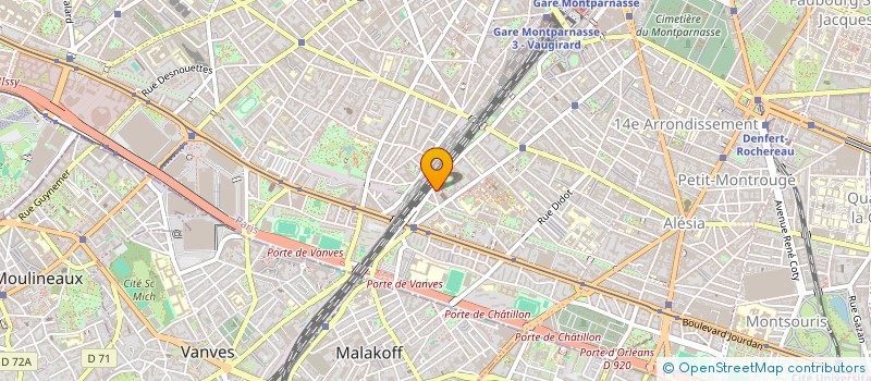 localisation de l'entreprise ASS XING FA  PARIS