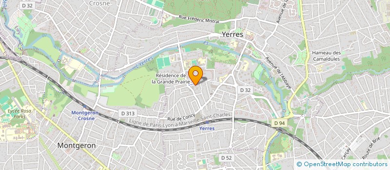 localisation de l'entreprise ASS YERROISE D'AIDE A DOMICILE à YERRES