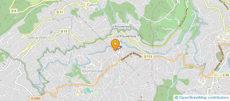 localisation de l'entreprise ASS YOCHIGIM  PEYMEINADE