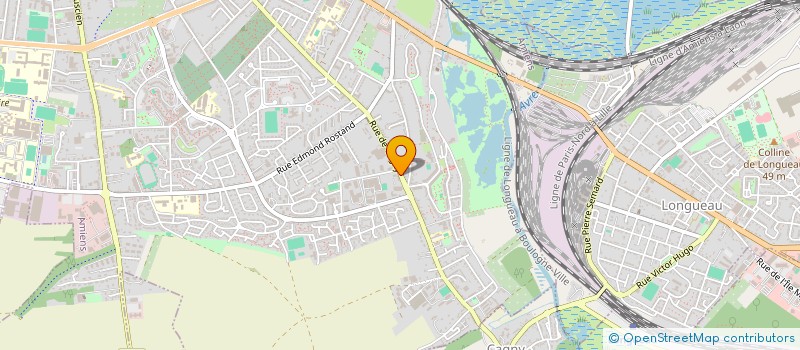 localisation de l'entreprise ASS YVES LE FEBVRE à AMIENS