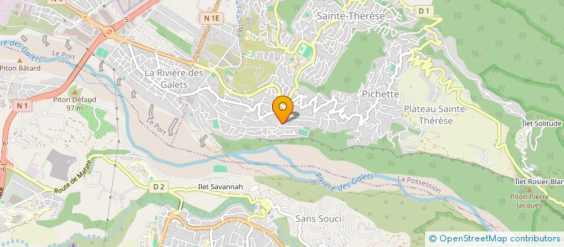 localisation de l'entreprise ASS ZAMBROCAL à LA POSSESSION