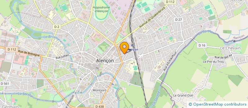 localisation de l'entreprise ASS ZIBALDONE à ALENCON