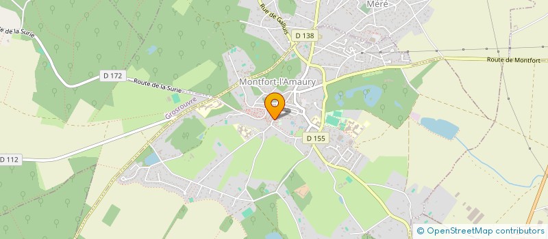 localisation de l'entreprise ASS ZIK ZAK  MONTFORT L'AMAURY