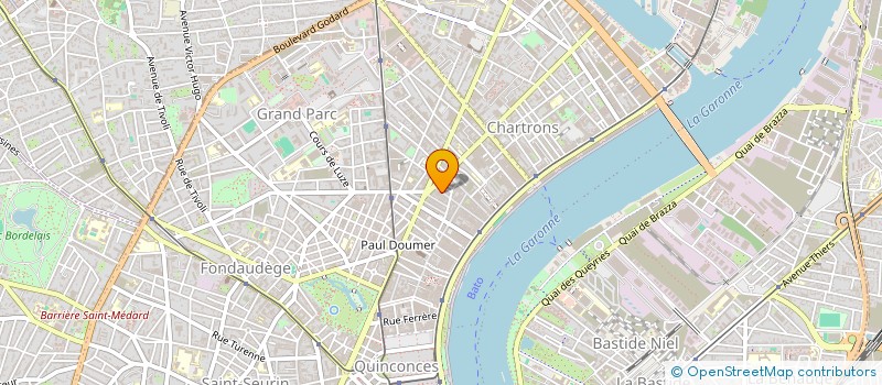 localisation de l'entreprise ASS ZOGRAPHIA à BORDEAUX