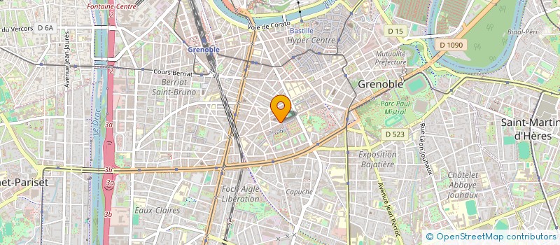 localisation de l'entreprise ASS ZONE INTERDITE à GRENOBLE