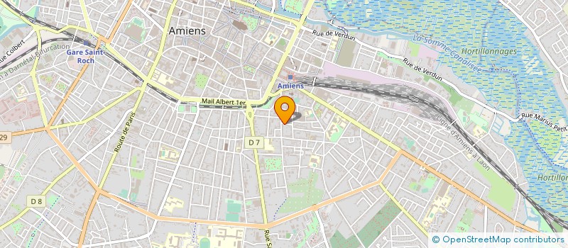 localisation de l'entreprise ASS ZOOLOGIQUE D'AMIENS à AMIENS