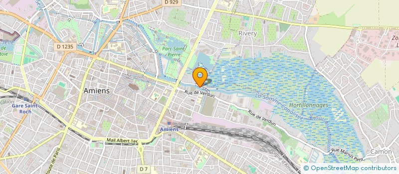 localisation de l'entreprise ASS ZOOLOGIQUE ET ECOLOGIQUE à AMIENS